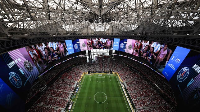 Atlanta se volcó con el Inter Miami-PSG
