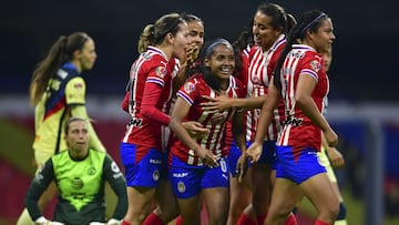 América pierde contra Chivas en la jornada 13 de la Liga MX Femenil