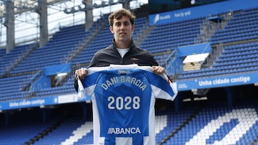 Barcia y su “sueño” cumplido con el Depor 