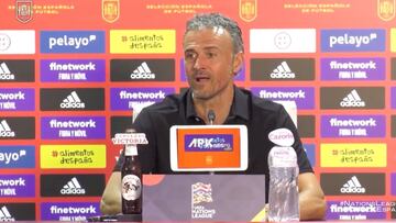 Luis Enrique: "En general estoy satisfecho. Me ha encantado la actitud de todos mis jugadores"