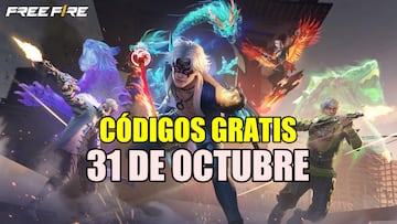 Free Fire códigos gratis 31 de octubre 2024