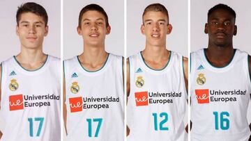 As¨ª son los nuevos 'Doncic' del Madrid: Nakic, Tisma, Vukcevic...