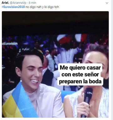 Los mejores memes de Eurovisión