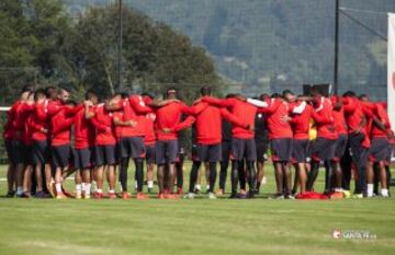 El equipo bogotano jugará el próximo 21 de enero el partido de ida de la Superliga ante el DIM