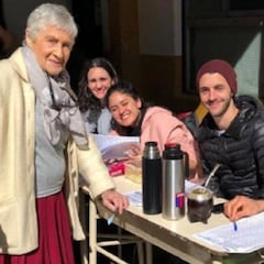 Futbolista y fiscal de mesa: las elecciones del Patito Galmarini en Tigre