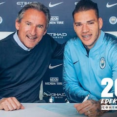 El City blinda a Ederson hasta 2025 un año después de ficharle