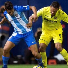 Resumen Villarreal 2 - Málaga 0: Sansone hunde aun más a Míchel