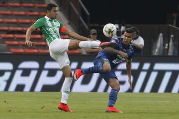 Atlético Nacional derrotó 1-0 a Alianza Petolera en el Atanasio por la fecha 14 de la Liga Águila. El único gol del partido lo marcó el delantero Omar Duarte. 