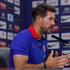 Simeone: “Salvo sorpresa la plantilla está cerrada”