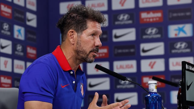 Simeone: “Salvo sorpresa la plantilla está cerrada”