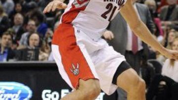 Greivis V&aacute;squez, durante un partido este curso.