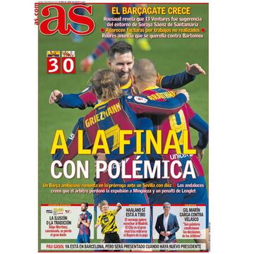 Las portadas de AS de marzo