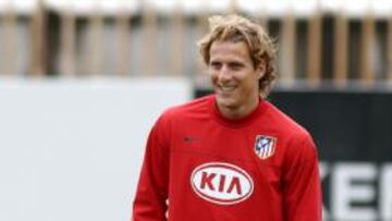 <b>ATLÉTICO DE MADRID </b>Diego Forlán.