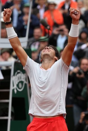 Rafa Nadal consigue su octavo Roland Garros