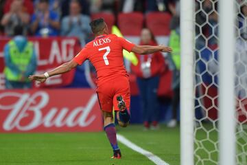 En el Kazan Arena, la selección chilena no pudo superar a Alemania. Alexis marcó su gol 38 en la Roja pero Lars Stindl puso el 1-1 final. 
