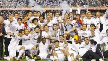 <b>EL TÍTULO DE MOU. </b>El 20 de abril de 2011, Mou pudo con el Barça.