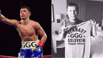 'La Leyenda del Boxeo Mexicano' sentenció que su posteo en instagram con una camiseta que le regaló Golovkin, fue un detalle y aseguró que va con Canelo.