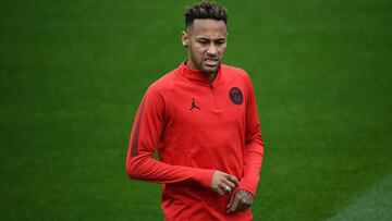 Neymar, jugador del PSG.