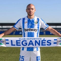 El Leganés ficha y presenta al danés Martin Braithwaite