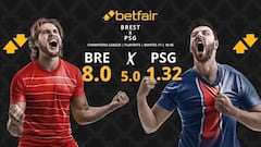 Brest vs. PSG: horario, dónde ver, pronósticos y cuadro