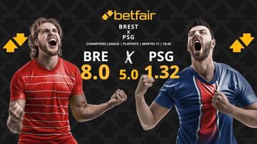 Brest vs. PSG: horario, dónde ver, pronósticos y cuadro