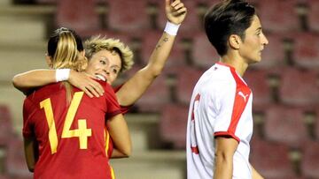 España ganó a Serbia en el último partido de la fase de grupos.