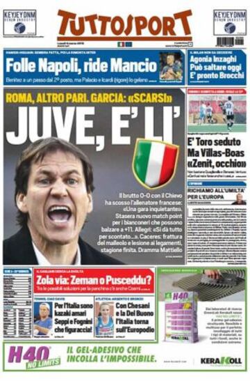 Portadas de la prensa deportiva