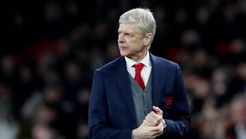 Soccer Football - Europa League Round of 16 Second Leg - Arsenal vs AC Milan - Emirates Stadium, London, Britain - March 15, 2018   Arsenal manager Arsene Wenger   REUTERS/David Klein