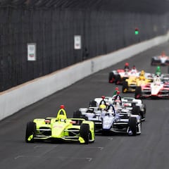 Pagenaud gana las 500 Millas de Indianápolis al límite con Rossi
