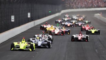 Pagenaud gana las 500 Millas de Indianápolis al límite con Rossi