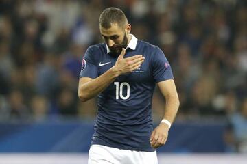 Memories | France's forward Karim Benzema in 2015.