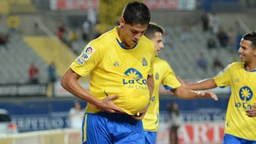 Mauro Quiroga fue héroe en Las Palmas.