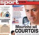 Mourinho: “Ya he tomado una decisión sobre Thibaut Courtois”