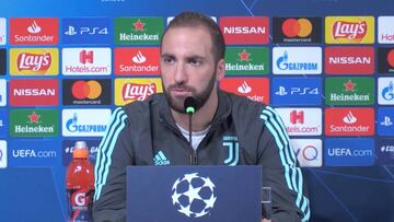 La frase de Higuaín que caerá bien a los hinchas del Atlético