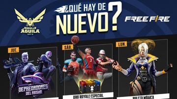 Agenda semanal de Free Fire del 1 al 6 de septiembre con nuevo pase élite y ruleta mágica