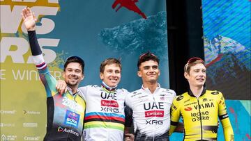 Roglic, Pogacar, Del Toro y Vingegaard en el Andorra Cycling Masters.