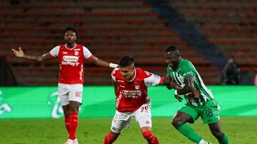 Horarios, cómo y dónde ver Nacional - Santa Fe, partido de la fecha 1 de cuadrangulares de la Liga BetPlay que se jugará en el Atanasio Girardot desde las 8:30 p.m.