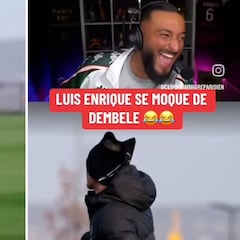 Viralizan este clip de Luis Enrique con Dembélé hace un año: ahora pide su Balón de Oro