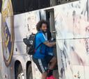 El grito de apoyo de un fan del Madrid al complicado Marcelo