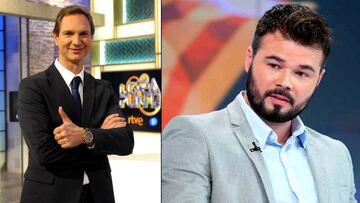 Javier Cárdenas y Gabriel Rufián se enzarzan en Twitter