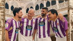 Foto oficial de la camiseta del Real Valladolid.