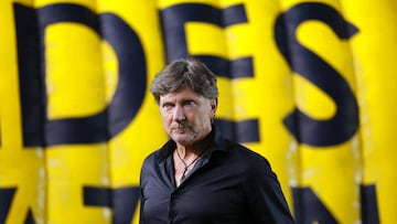 Soccer Football - Liga MX - Club America v Puebla - Estadio Azteca, Mexico City, Mexico - October 21, 2025 Puebla coach Hernan Cristante before the match REUTERS/Eloisa Sanchez