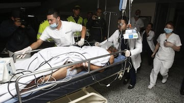 El m&eacute;dico de Chapecoense afirm&oacute; que los hospitales colombiano han estado impecables con los heridos de la tragedia