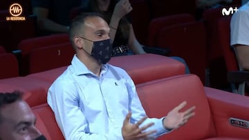 El feo de La Resistencia a un jugador del Valladolid que estaba en el p¨²blico