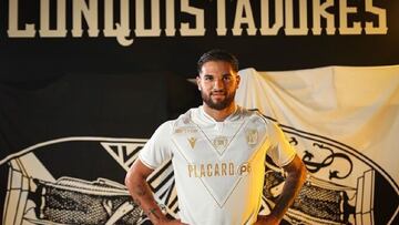 Cartel que anunciaba el fichaje de Antoñín por el Guimaraes.