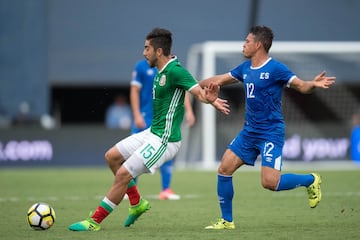 Estas son las mejores imágenes del duelo entre el tricolor y la Selecta celebrado en San Diego, y que marcó el debut de los de Osorio en el torneo de Concacaf.