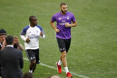 Benzema: ace still training alone six days ahead of Super Cup
