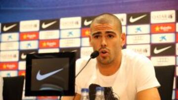 Valdés compareció en ruad de prensa.