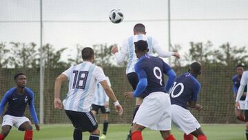 Argentina - Francia Sub-20 en vivo: amistoso torneo Pinatar Arena