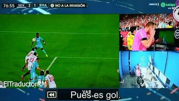 La narración del gol anulado a Vinicius en Francia no tiene desperdicio: 'shock' total